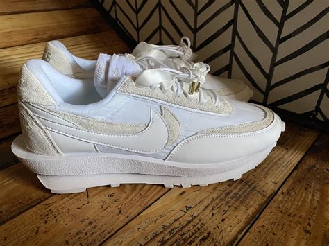 Nike Ld Waffle Sacai White Nylon Dhgate