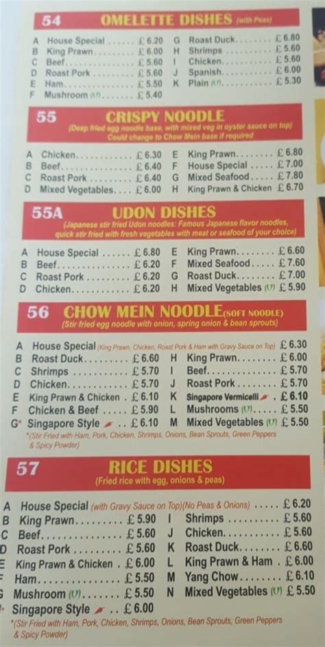 Lee Gardens Hartlepool S Full Menu Online