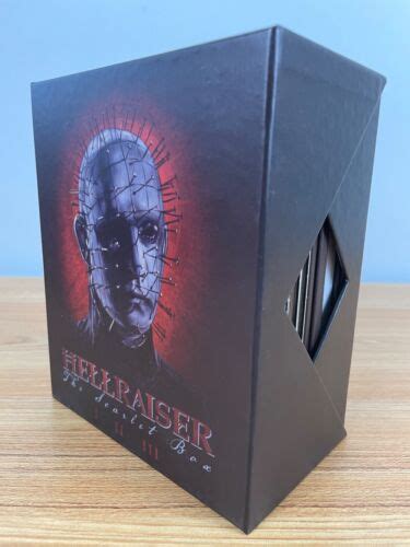 Hellraiser I Ii Iii The Scarlet Box Arrow Blu Ray Limited Edition