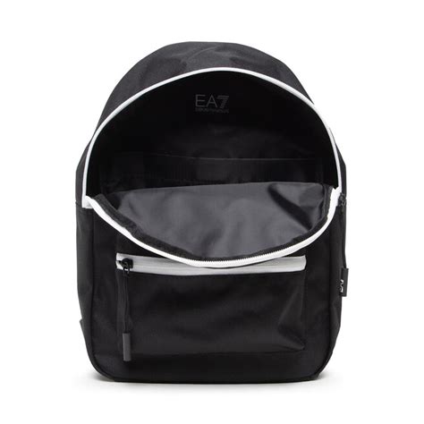 Rucksack EA7 Emporio Armani 245043 2R917 78820 Black White Det Eschuhe De