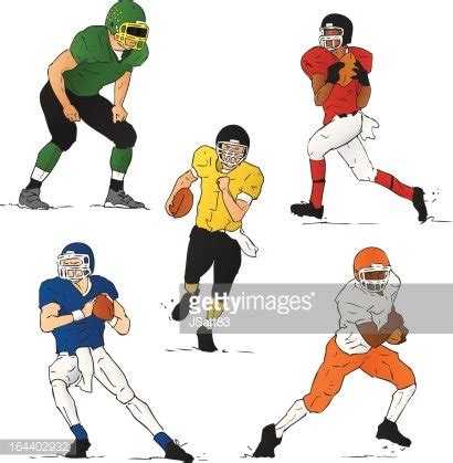 High School Football (Vector Illustration) Stock Clipart | Royalty-Free ...