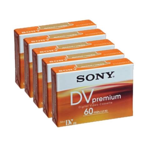 14x Sony DV Premium MiniDV 60 Minute Cassette New Open Box