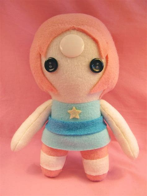 Pearl Steven Universe Fleece Plush Doll By Flightydollies On Etsy Steven Universe Diamond Hello