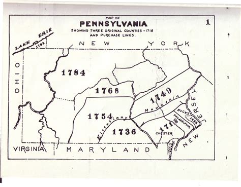 Civil War Blog » Historical County Maps of Pennsylvania