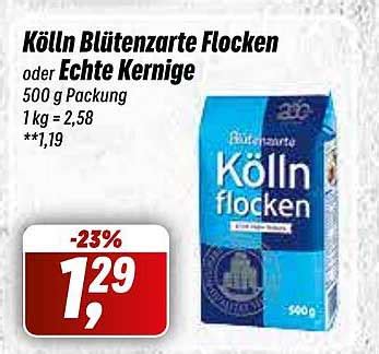 K Lln Bl Tenzarte Flocken Oder Echte Kernige Angebot Bei Simmel