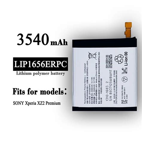 New Original Quality Lip Erpc Battery For Sony Xperia Xz Premium