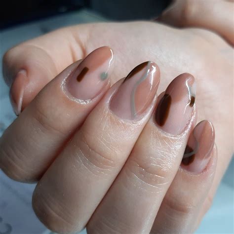 Uñas nude Manicura de uñas Uñas nude Uñas