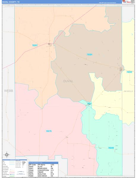 Maps Of Duval County Texas