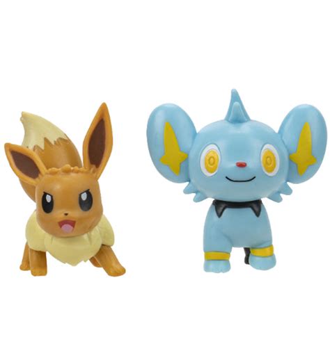 Pokémon Figurer 2 pak Battle Figure Pack Eevee Shinx