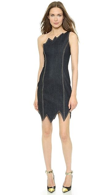 Moschino Cheap And Chic One Shoulder Denim Dress SHOPBOP