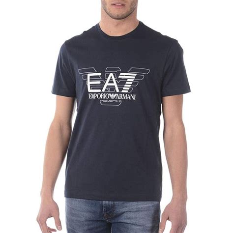 Áo Phông Nam Emporio Armani EA7 3ZPT45 PJ30Z Tshirt Màu Xanh Đen Size