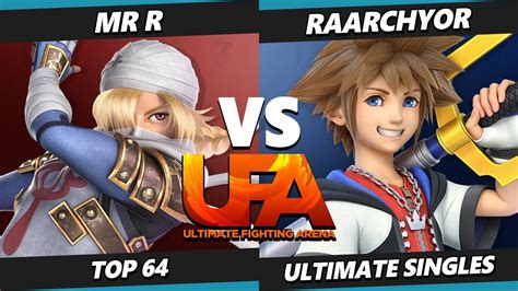 Ufa Mr R Sheik Vs Raarchyor Sora Smash Ultimate Ssbu