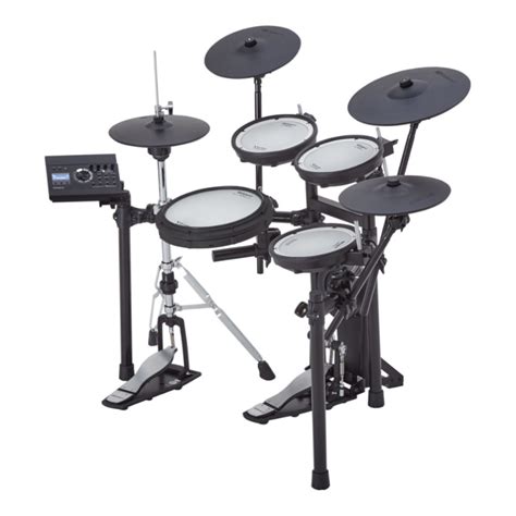 Bateria Eletrônica Roland TD 17KVX2 Preto Schumann