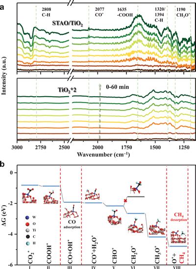 In Situ Drifts Spectra And Dft Simulation Of The Co2rr Pathway At The