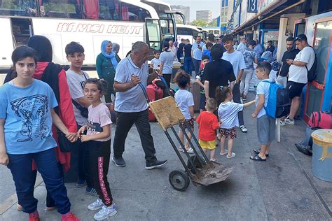 15 Temmuz Demokrasi Otogarı nda bayram dönüşü hareketliliği devam