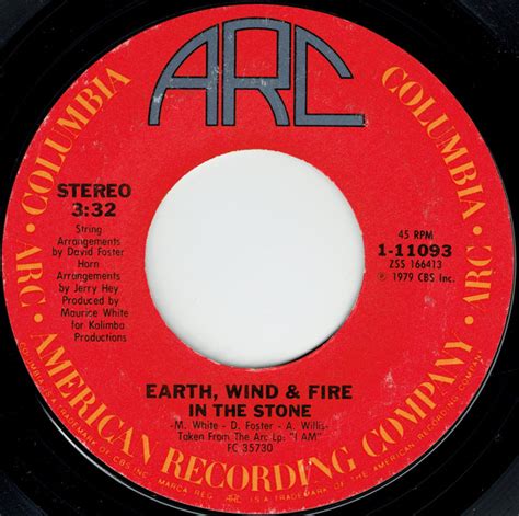 Album In The Stone De Earth Wind And Fire Sur Cdandlp