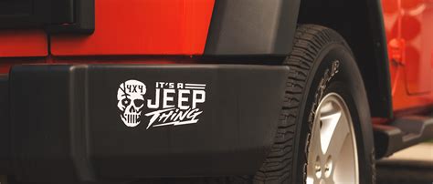 Custom Jeep decals | Sticker Mule Canada