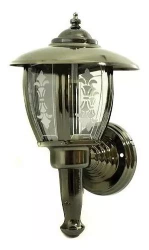 Farol Exterior Luz Colonial Metalico Vintage Decorativo Cuotas Sin