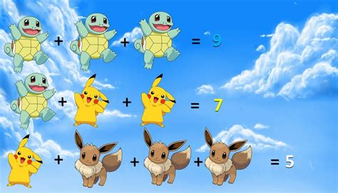 Pokemon Maths Presentation Etsy Uk Pokemon Math Presentation