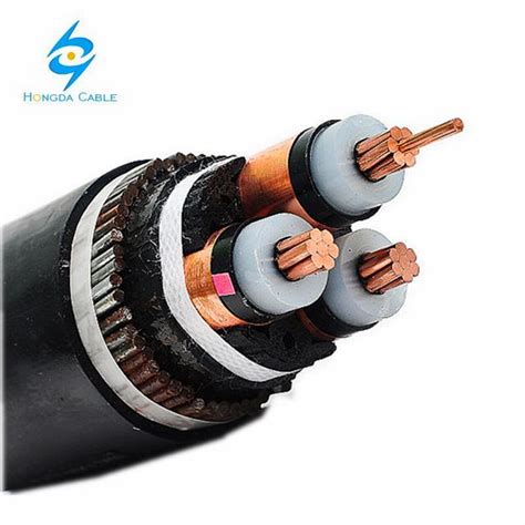 Medium Voltage 50mm2 3c Cu XLPE Swa PVC 15kv 133 Bil Cable Jytopcable