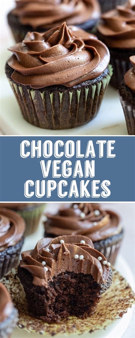 Easy Vegan Chocolate Cupcakes This Vegan Cupcake Recipe Comes Together In Just One Big Bowl And