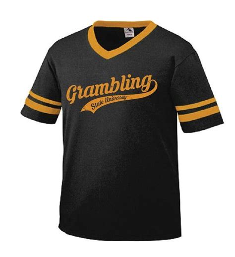 Grambling Throwback Black Greek Clothing Mens Tops Apparel