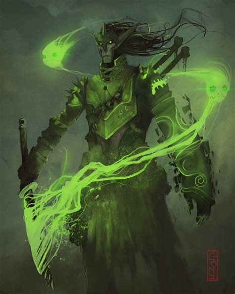 Green Warrior Mage By Gony 04 On Deviantart