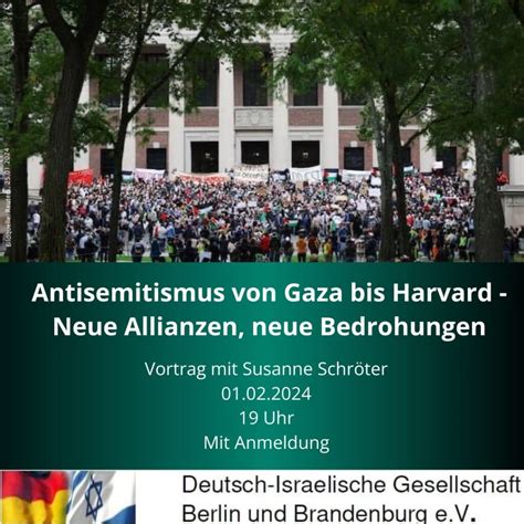 Vortrag Prof Susanne Schröter Antisemitismus von Gaza bis Harvard