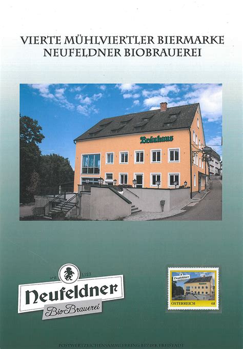 Vierte Mühlviertler Biermarke Neufeldner Biobrauerei