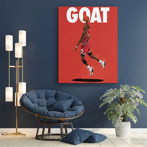 Michael Jordan Poster, Jordan Dunk, Nba Poster, Chicago Bulls, Wall ...