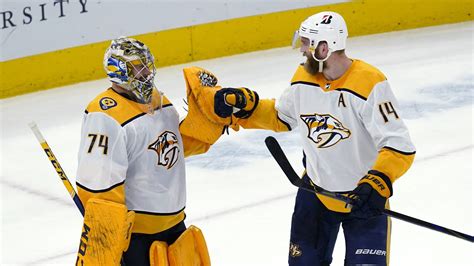 Preds Sign Goalie Juuse Saros To 4 Year 20 Million Deal Bvm Sports