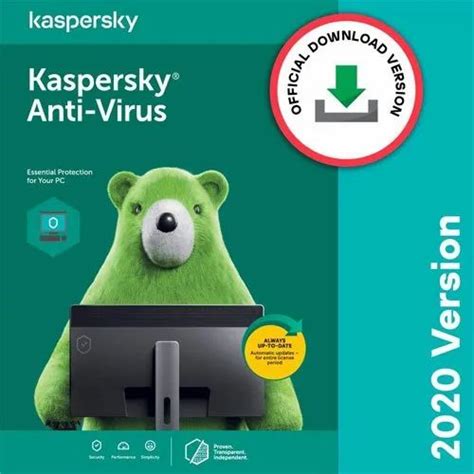 Kaspersky Antivirus 1Pc 3 Year For Windows At Rs 585 In Delhi ID