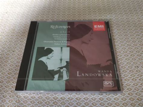 Bach Goldberg Variations Wanda Landowska Cd Emi New Eur