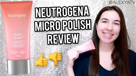 Neutrogena Bright Boost Resurfacing Micro Polish Review Drugstore