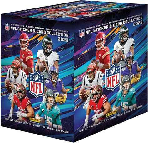 Amazon Panini Official 2023 NFL Sticker Card Collection Booster