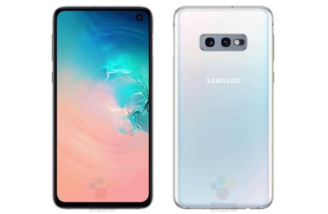 Официальные рендеры Galaxy S10e: дисплей с отверстием для селфи-камеры ...