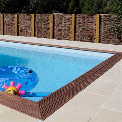 Piscine Bois Rectangulaire Marbella Sunbay M X M X H M