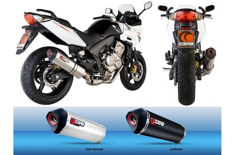 Silencieux Scorpion Serket Inox Honda Cbr F Street Moto Piece