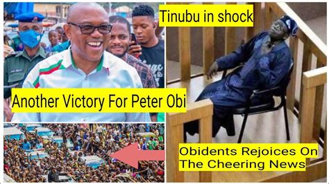 Tinubu Receives Another Shock Of His Life From Peter Obi Watch This