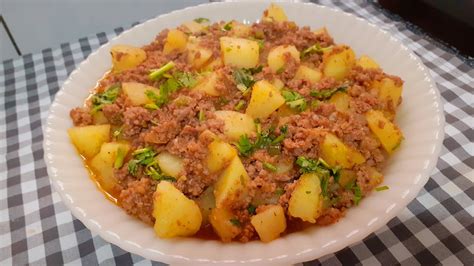 Carne Moída Com Batata Youtube