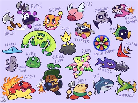 All Kirby Enemies