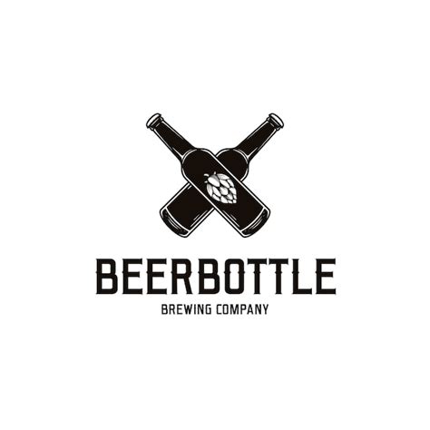 Premium Vector Beer Bottle Logo Template
