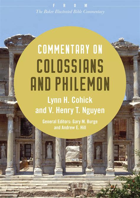 Commentary on Colossians and Philemon: Free Delivery when you spend £15