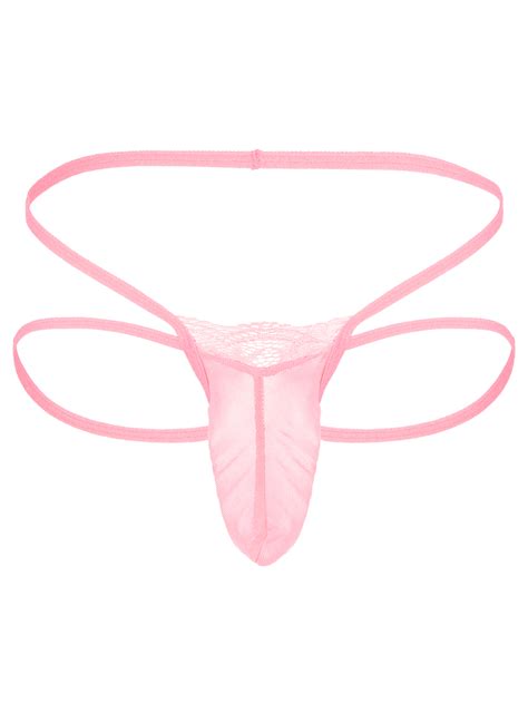 Mens C String Thong Bulge Pouch Briefs Micro String Panties Lingerie Underwear EBay
