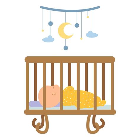 bebé durmiendo en una cuna dormir dormir bebé dulces sueños cuna para