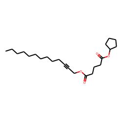 Glutaric Acid Cyclopentyl Tridec 2 Yn 1 Yl Ester Chemical Physical