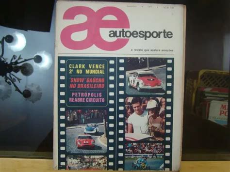 Revista Auto Esporte 35 Setembro 1967 Circuito De Karts R422