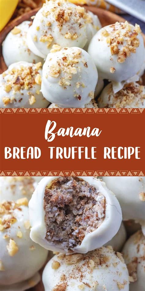 Banana Bread Truffle Recipe Healthy Every Day Healthy Food Food Recipes