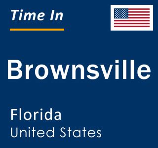 Current Local Time in Brownsville, Florida, United States