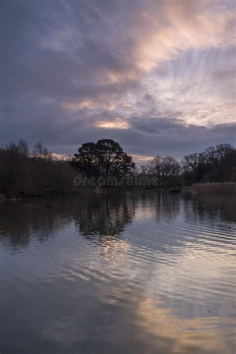 The Ornamental Lake Southampton Common Stock Image Image Of